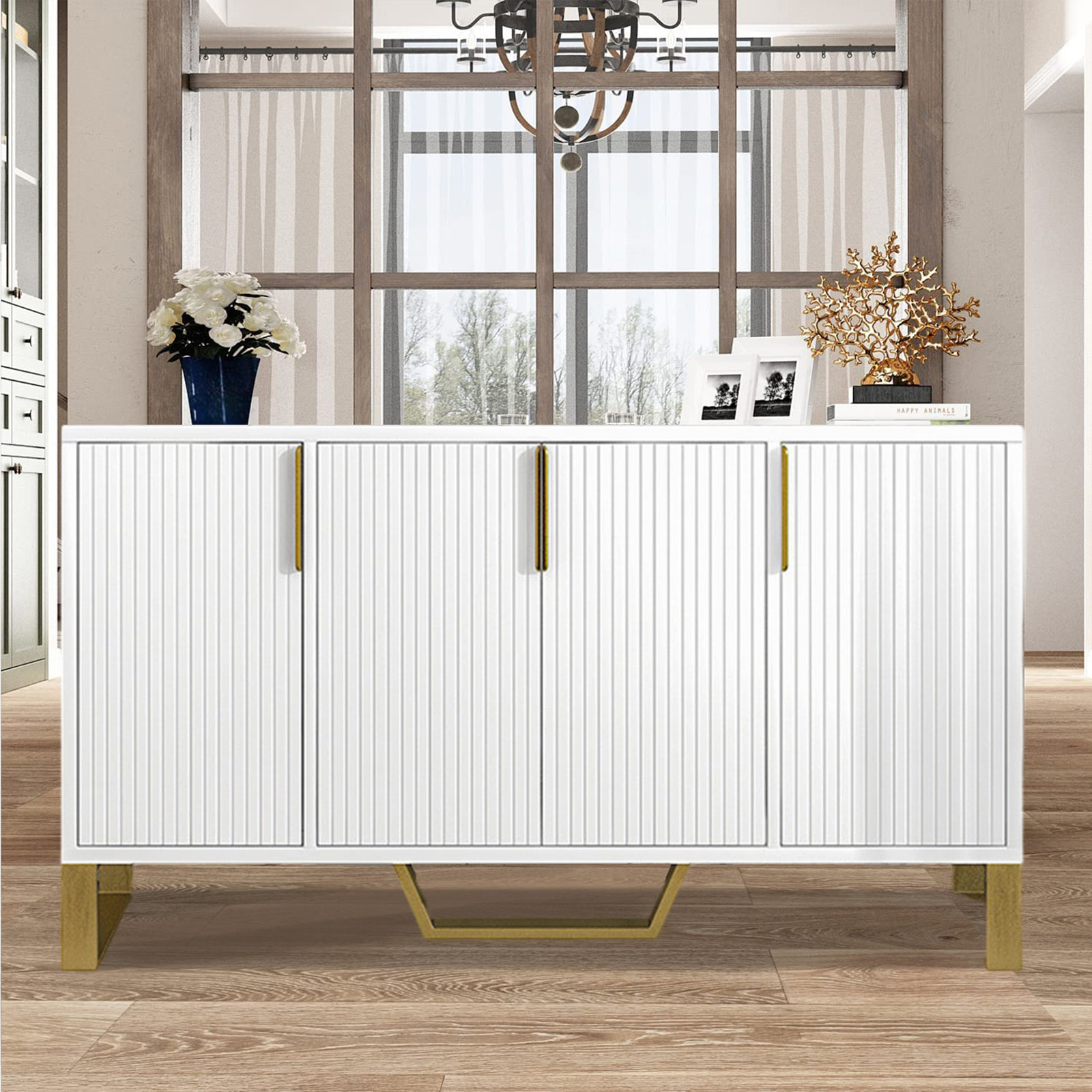 Everly Quinn Aycan 60'' Wide Sideboard